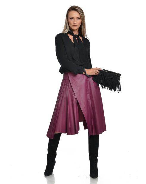 Zwarte etui Cloé - 18,5x30 cm