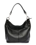 Maggie zwarte schoudertas - 30x37x10,5 cm