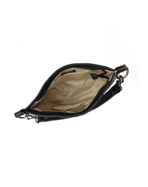 Maggie zwarte schoudertas - 30x37x10,5 cm