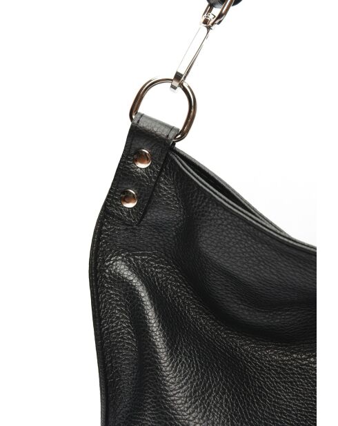 Maggie zwarte schoudertas - 30x37x10,5 cm