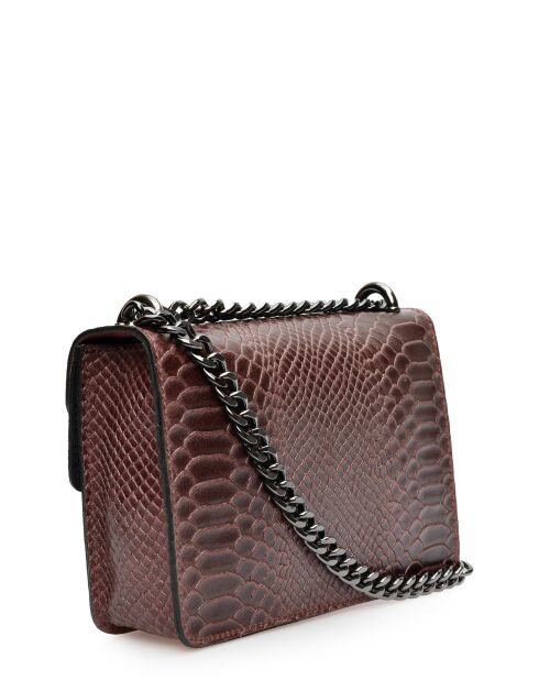 Borsa a tracolla Baleyse Bordeaux - 15x20x5 cm