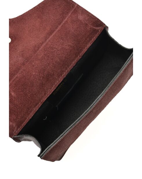 Borsa a tracolla Baleyse Bordeaux - 15x20x5 cm
