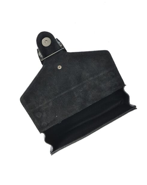 Baleyse zwarte schoudertas - 15x20x5 cm