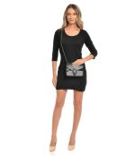 Baleyse zwarte schoudertas - 15x20x5 cm