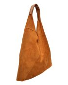 Borsa hobo Valentina Cognac - 31,5x37x4 cm