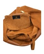 Borsa hobo Valentina Cognac - 31,5x37x4 cm