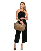 Hobotas Valentina Hope grijsbeige - 29x42x11 cm