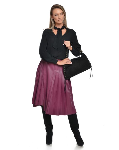 Armel Vegas zwarte schoudertas - 24,5x40,5 cm