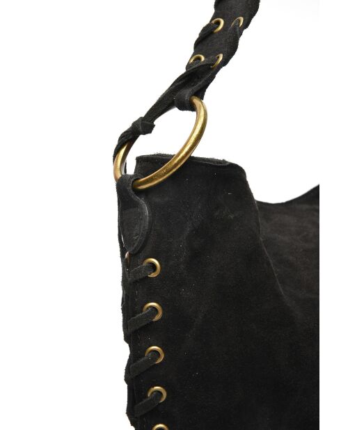 Armel Vegas zwarte schoudertas - 24,5x40,5 cm