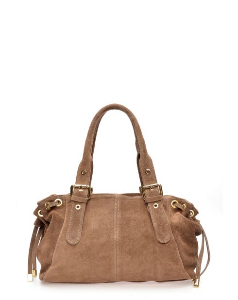 Bandolera Rachelle Gris beige - 17x34,5x9 cm