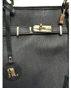 Sac à main Anael Noir - 28.5x38x18 cm