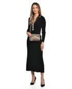 Bandolera Gaya gris beige - 15x20x7 cm