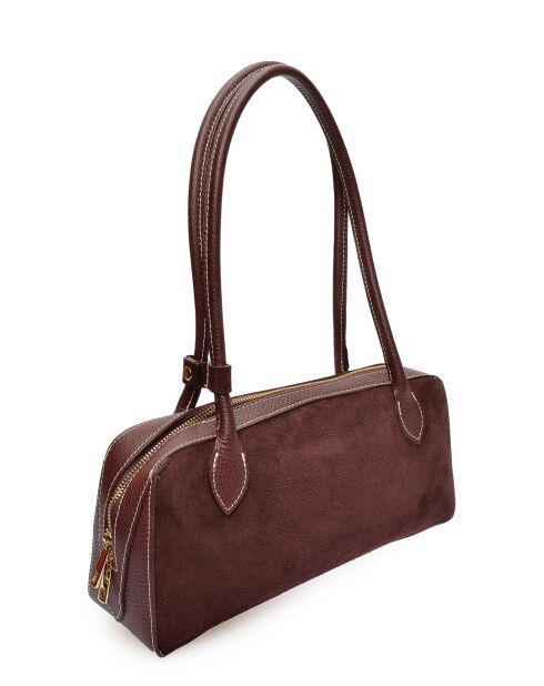 Borsa con manico Gloria Bordeaux - 16x33,5x9 cm