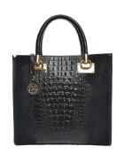 Borsa Cyrah nera - 28,5x29,5x12 cm