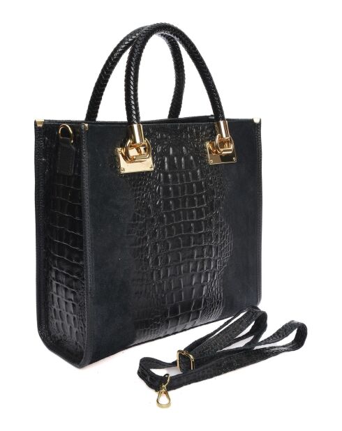 Borsa Cyrah nera - 28,5x29,5x12 cm