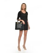 Borsa Cyrah nera - 28,5x29,5x12 cm