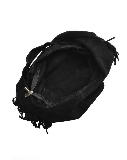 Borsa hobo Valentina H Nera - 30x39x12 cm