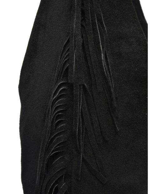 Borsa hobo Valentina H Nera - 30x39x12 cm