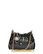 Sac bandoulière Anita Noir - 14x22x6 cm