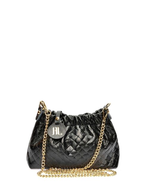 Sac bandoulière Anita Noir - 14x22x6 cm