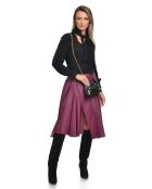 Sac bandoulière Anita Noir - 14x22x6 cm