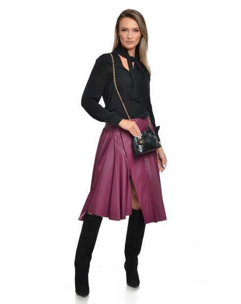 Sac bandoulière Anita Noir - 14x22x6 cm