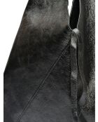 Sac hobo Maya Noir - 37x46 cm