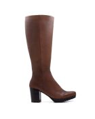 Bottes CA-2252 en cuir krust brun clair