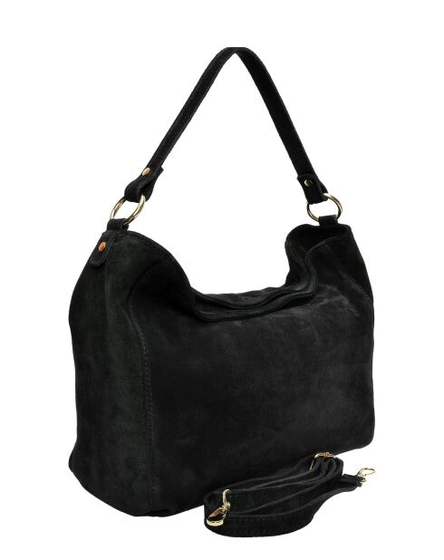 Marella zwarte schoudertas - 27x32x11 cm