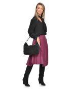 Marella zwarte schoudertas - 27x32x11 cm