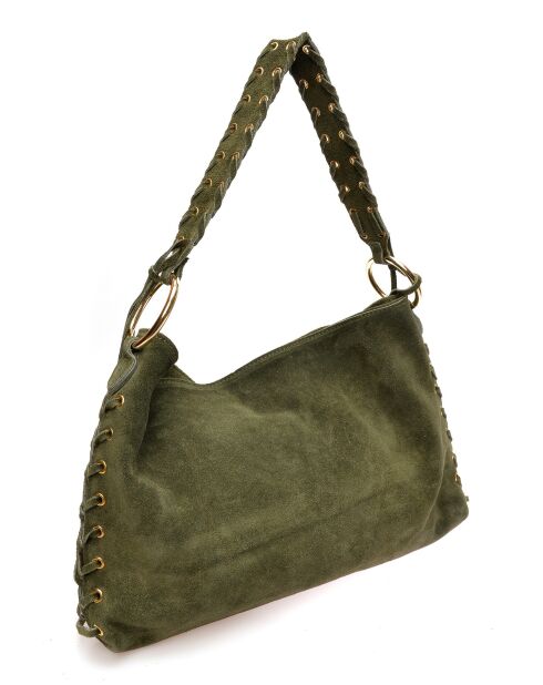 Borsa a tracolla Armel Vegas verde - 24,5x40,5 cm