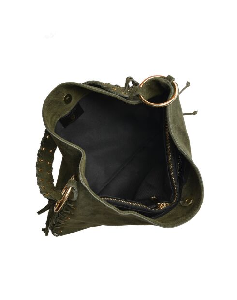 Borsa a tracolla Armel Vegas verde - 24,5x40,5 cm