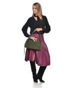 Borsa a tracolla Armel Vegas verde - 24,5x40,5 cm