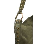 Borsa a tracolla Armel Vegas verde - 24,5x40,5 cm