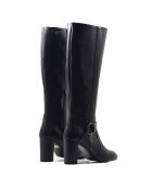 Bottes 1heb en cuir napa noires - Talon 5 cm