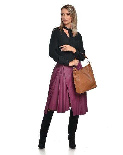 Borsa a tracolla Maggie Cognac - 30x37x10,5 cm