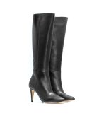 Stiefel Ons aus schwarzem Nappaleder - 9 cm Absatz