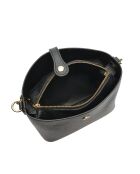 Borsa a secchiello Elvi nera - 19x21,5x10,5 cm