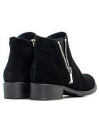 BT-33 schwarze Wildlederstiefel