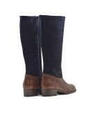 Bottes LO-564 en cuir krust marron