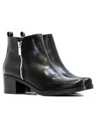 Botas CA-1995 de piel krust negra - tacón de 5 cm