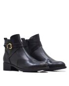 Stivali Jailene in pelle scamosciata nera