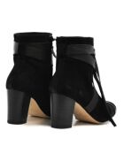 Bottines Luttrell en daim noires - Talon 7.5 cm