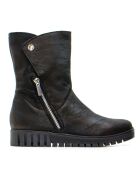 CA-139ca schwarze Wildlederstiefel