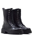 Botas de piel de napa negras CA-1931 - tacón de 8,5 cm