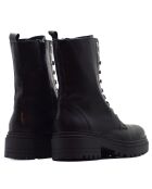 Botas de piel de napa negras CA-1931 - tacón de 8,5 cm