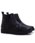 Botas CA-2118 de piel krust negra - tacón de 5 cm