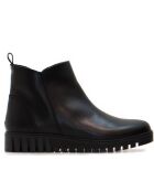 Botas CA-2118 de piel krust negra - tacón de 5 cm