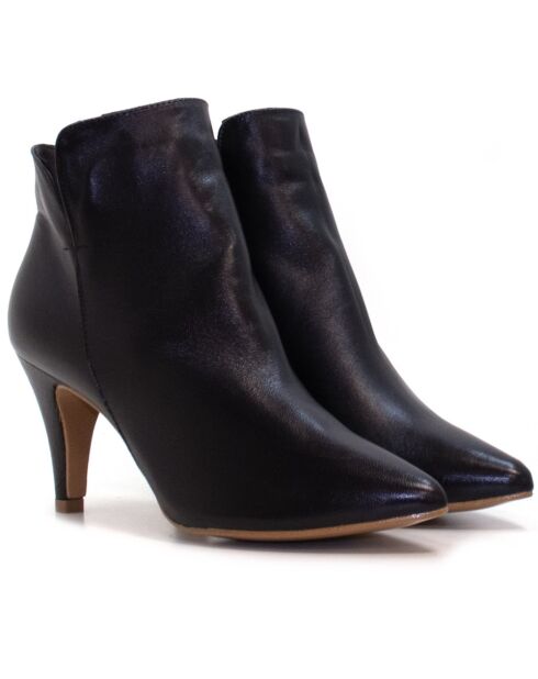 Bottines Vera mestizo marron - Talon 6 cm