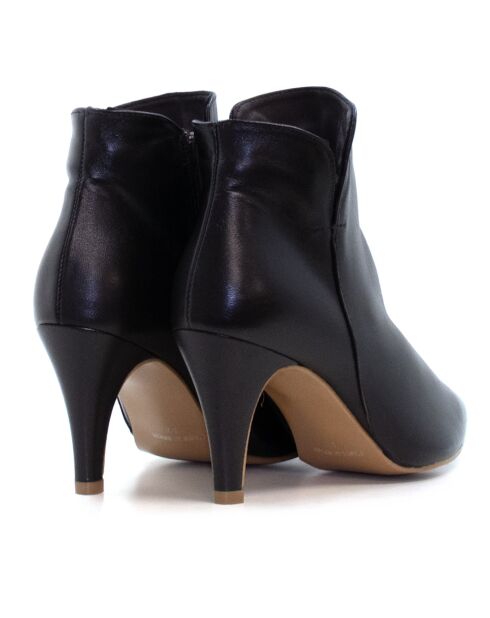 Bottines Vera mestizo marron - Talon 6 cm